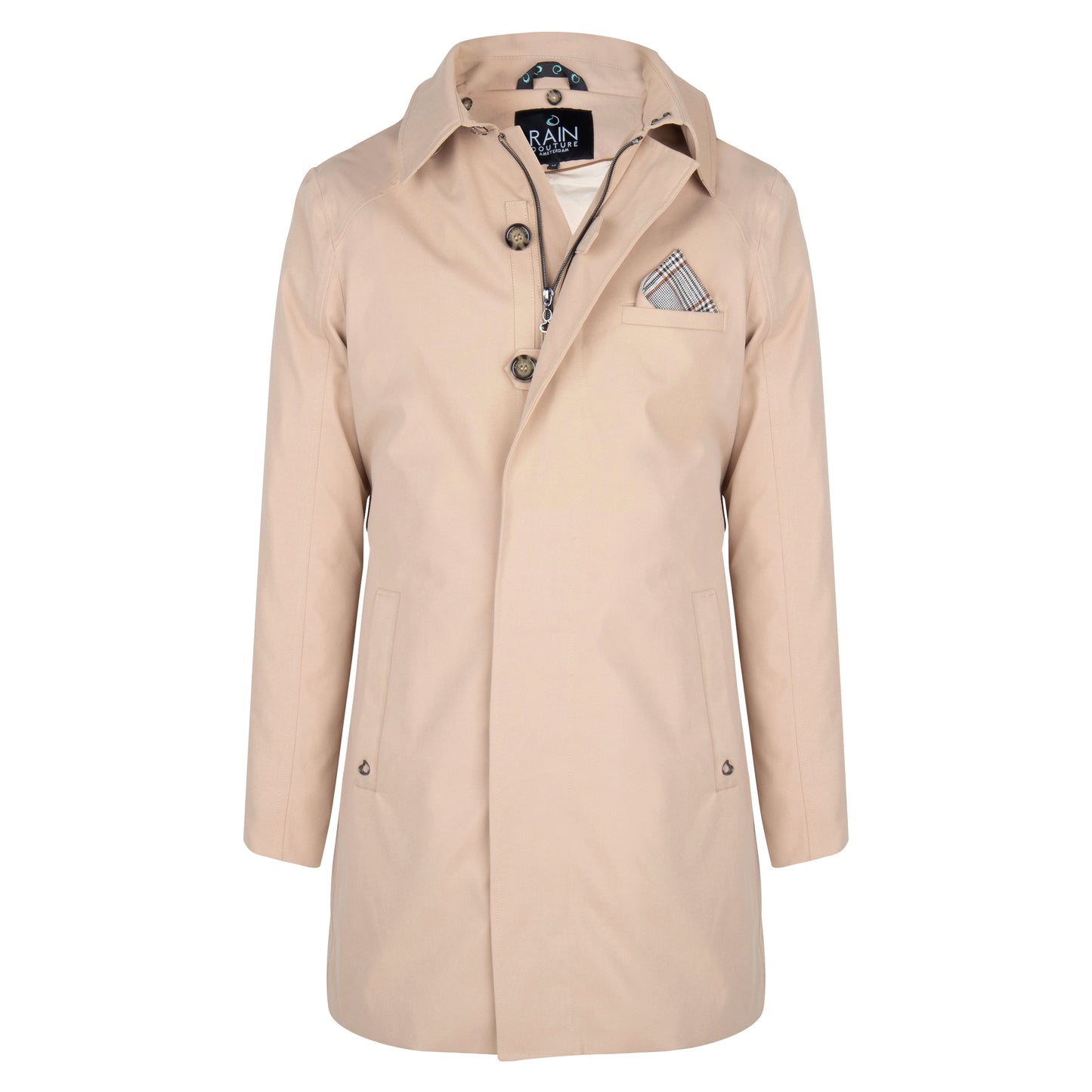 Waterproof Straight Fit Trenchcoat  | Beige