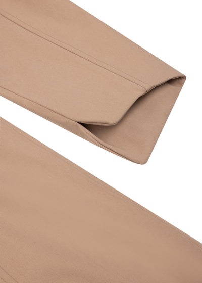 Waterdichte Straight Fit Trenchcoat | Kameelbeige