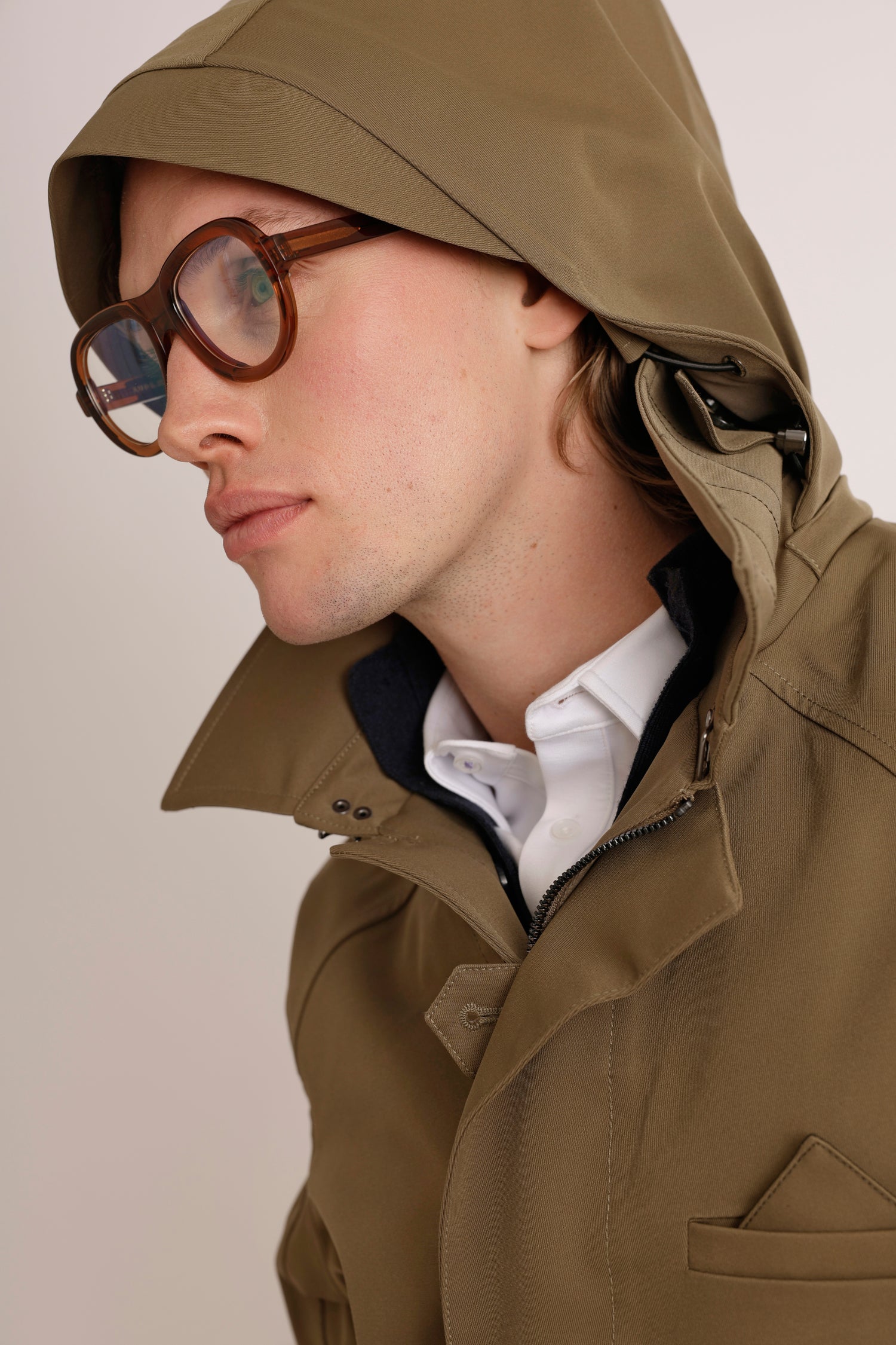 Waterproof Straight Fit Trenchcoat  | Green 2.0