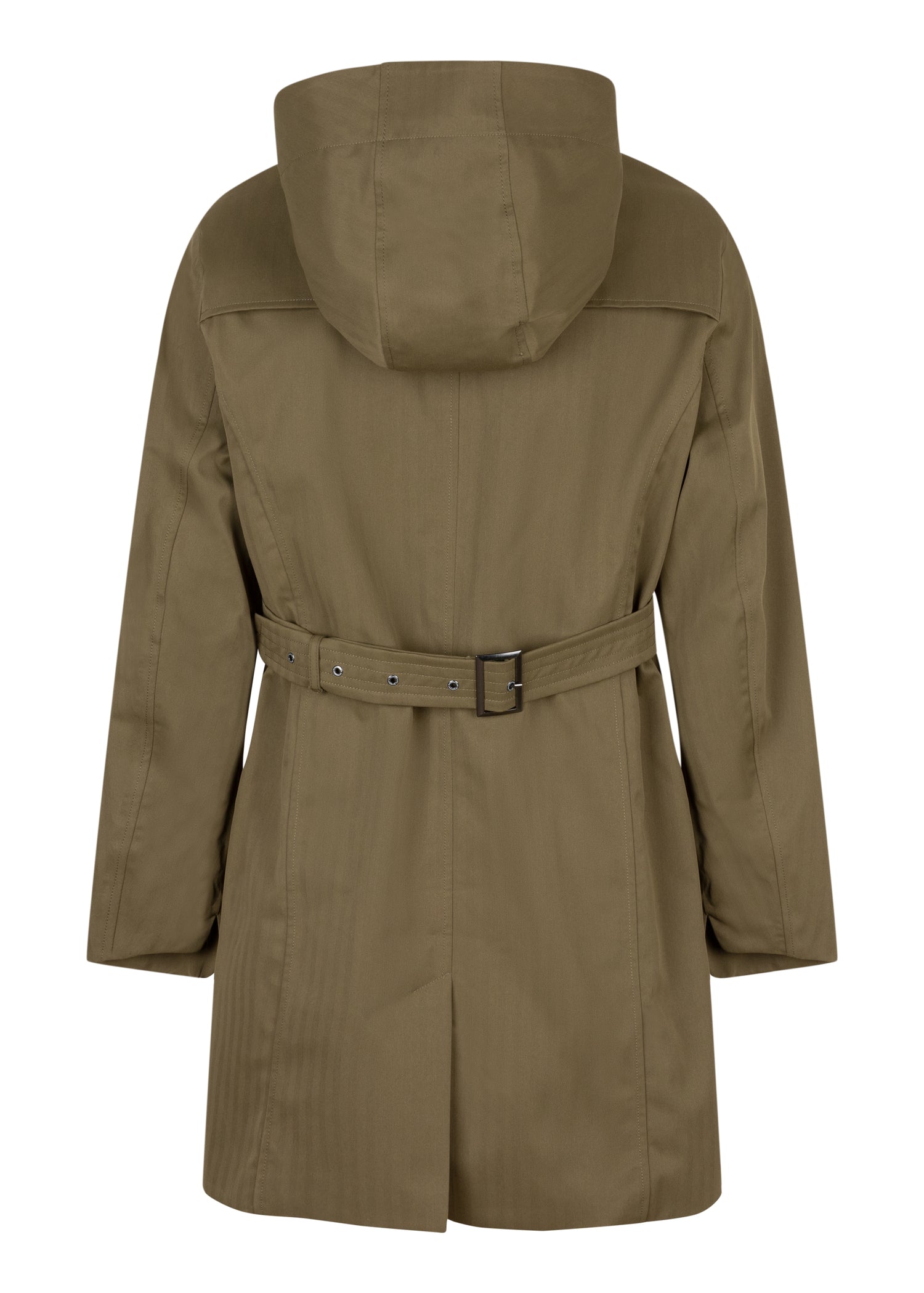 Waterproof Straight Fit Trenchcoat  | Green