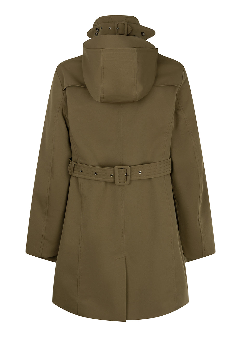Waterproof Straight Fit Trenchcoat  | Green 2.0
