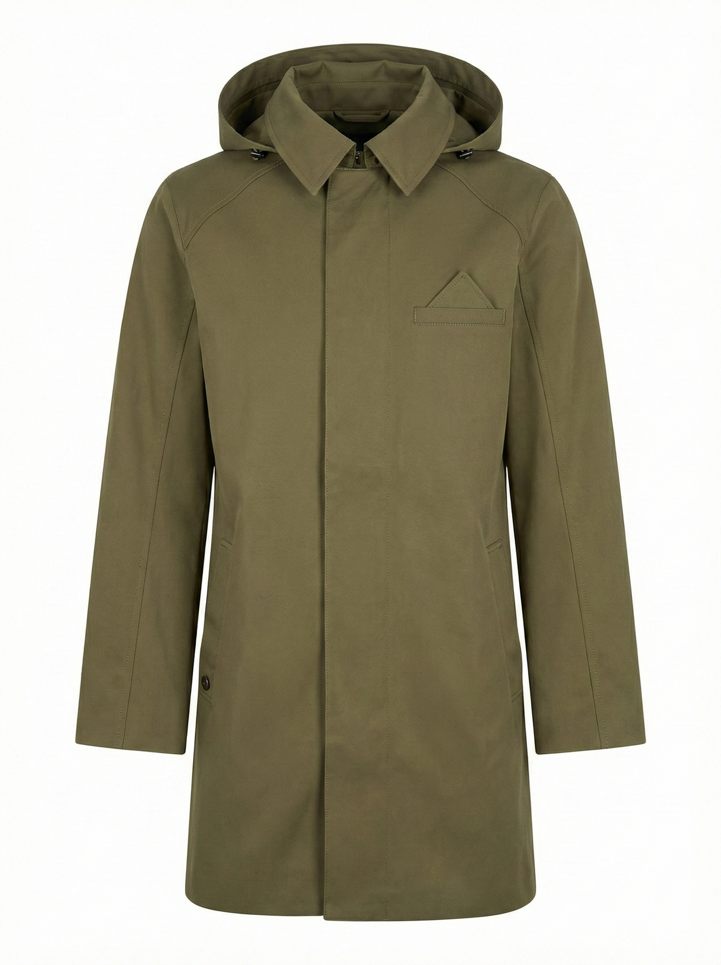 Waterproof Straight Fit Trenchcoat  | Green 2.0