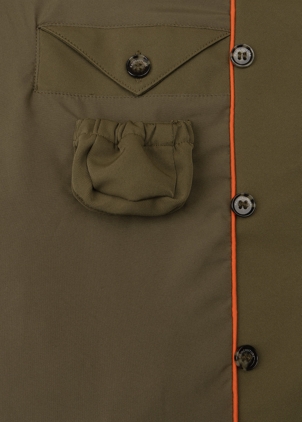 Waterproof Straight Fit Trenchcoat  | Green 2.0