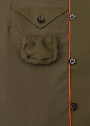Waterproof Straight Fit Trenchcoat  | Green 2.0
