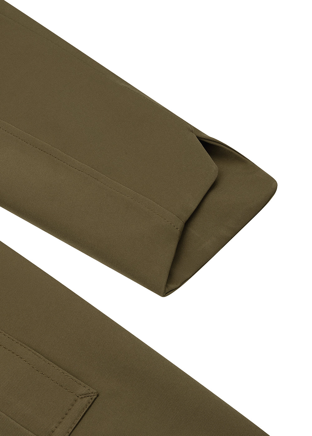 Waterproof Straight Fit Trenchcoat  | Green 2.0