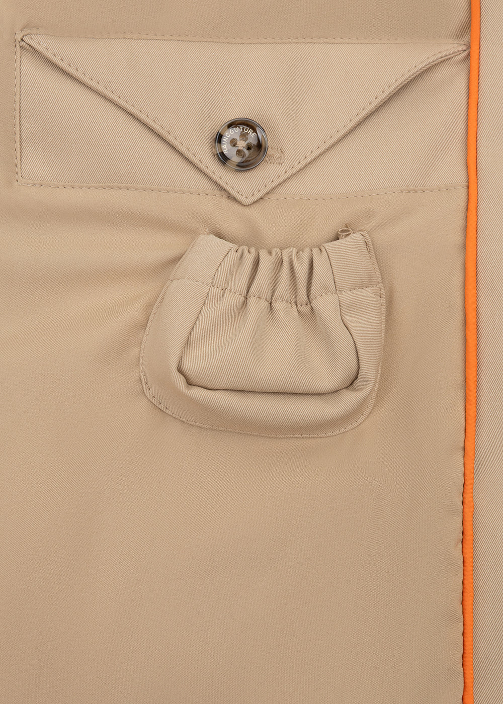 Waterproof Straight Trench 2.0 | Beige Two Tone