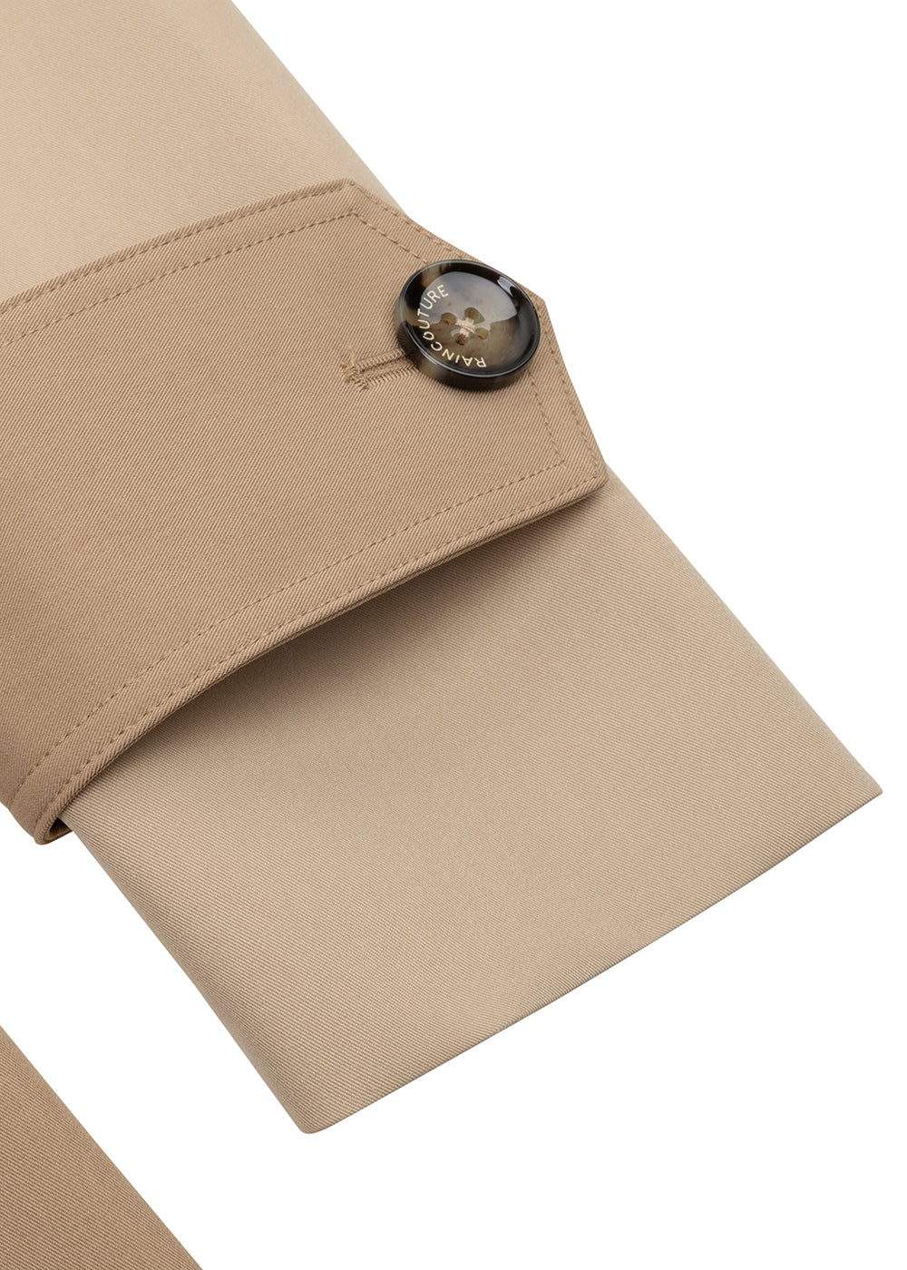 Waterproof Straight Trench 2.0 | Beige Two Tone