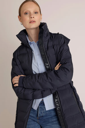Waterproof Tailored-Fit Puffer Jacket | New Navy