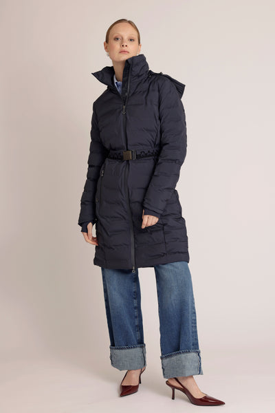 Waterproof Tailored-Fit Puffer Jacket | New Navy