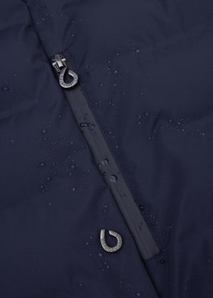 Waterproof Tailored-Fit Puffer Jacket | New Navy
