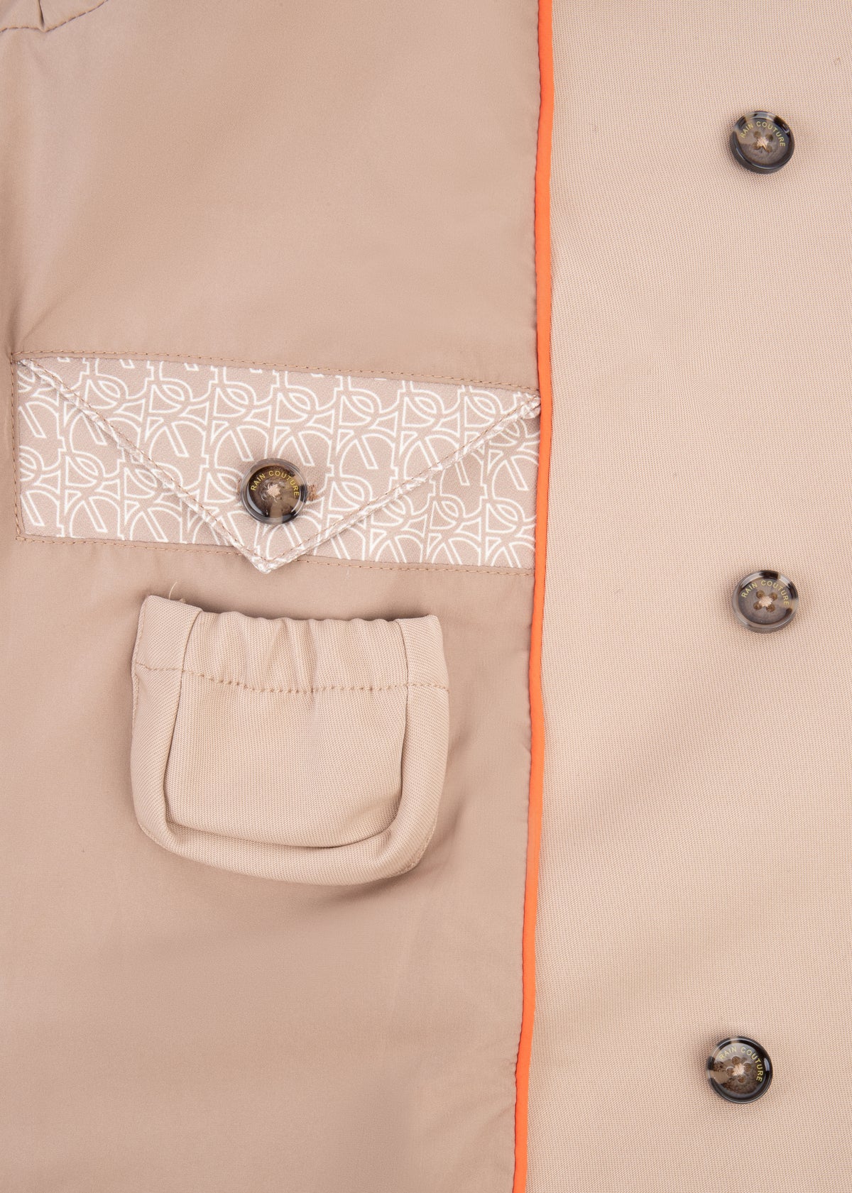 Waterproof Tailored To Fit Trenchcoat  | Beige