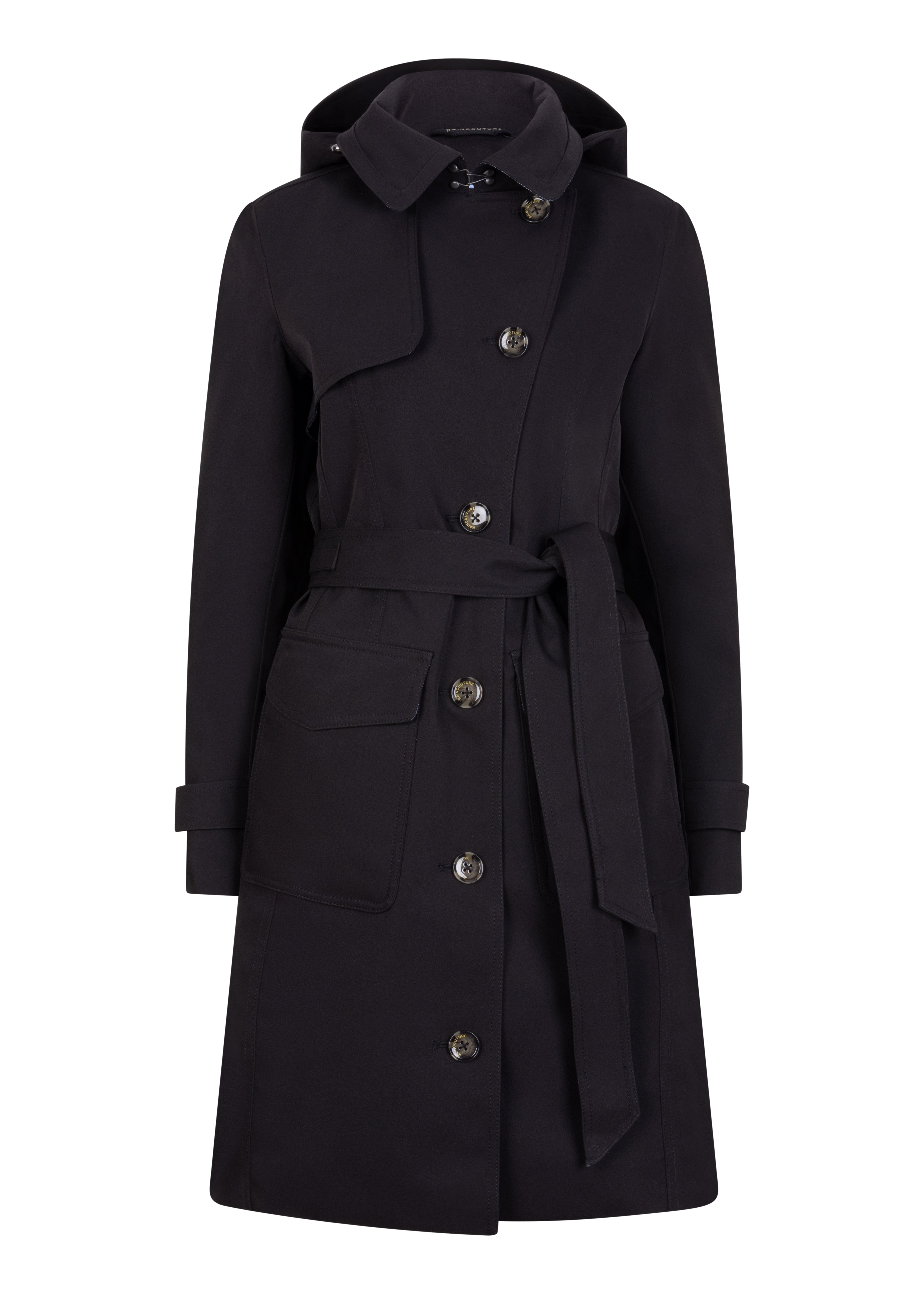 Black Trench Coat Rain Coat Women Black Nike Oversized Trench