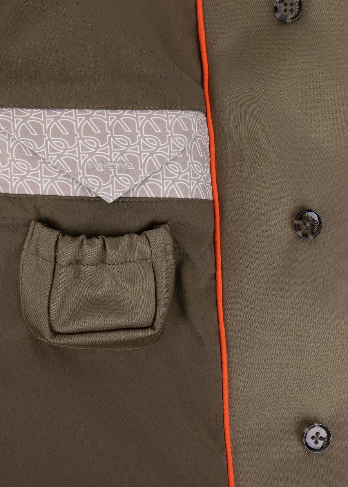 Waterproof Tailored To Fit Trenchcoat | Light Green