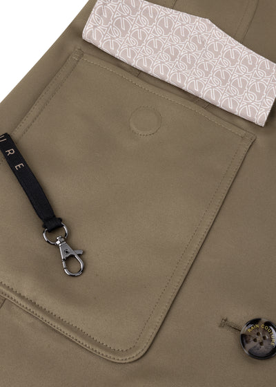 Waterproof Tailored To Fit Trenchcoat | Light Green