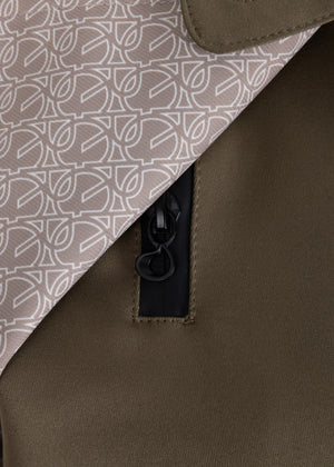 Waterproof Tailored To Fit Trenchcoat | Light Green