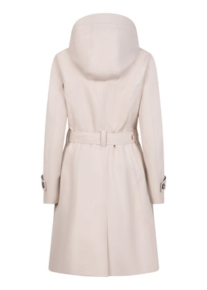 Waterproof Tailored To Fit Trenchcoat  | Sandy Melange