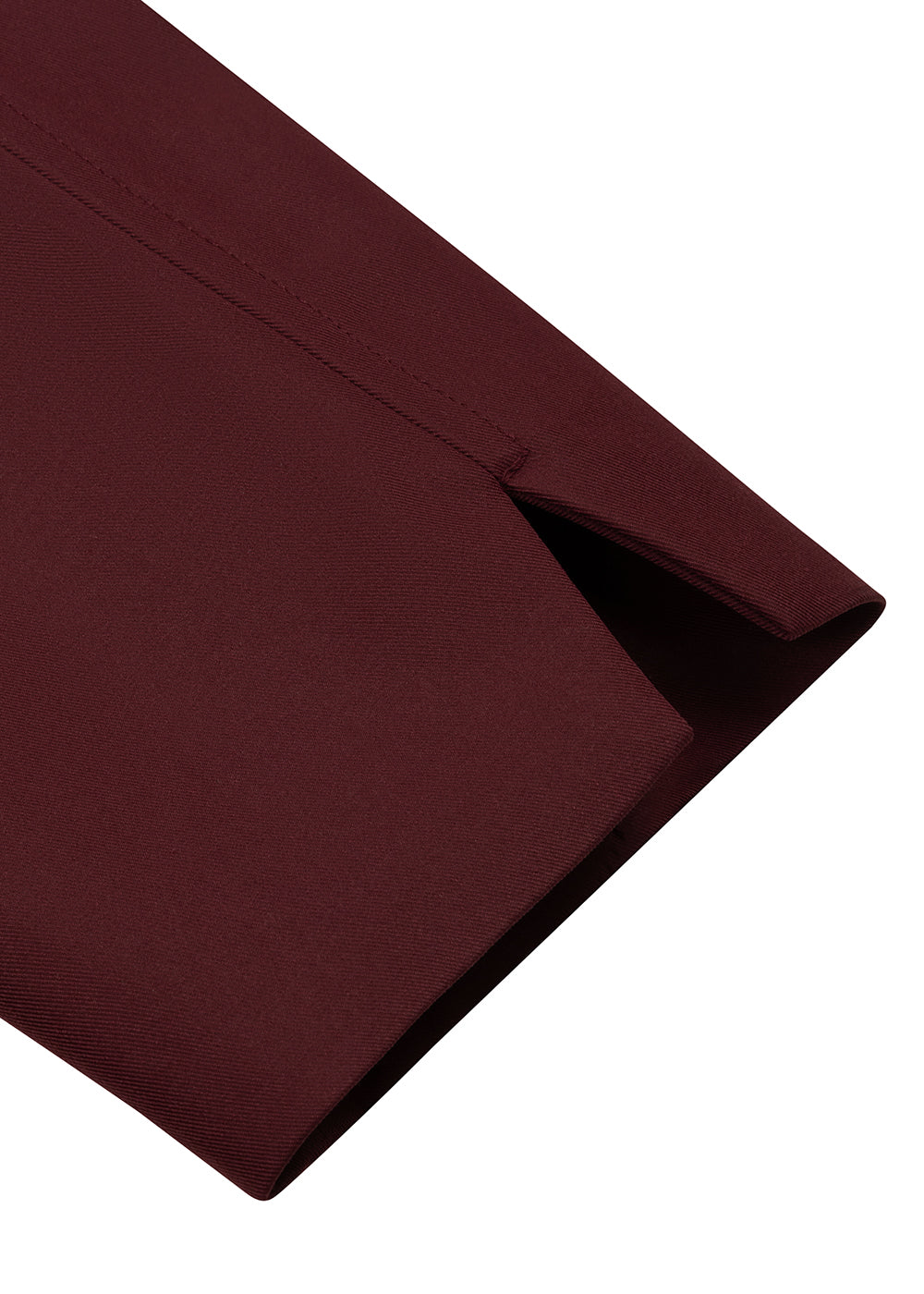 Waterproof Relaxed Fit Trenchcoat  | Burgundy