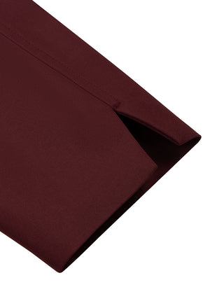 Waterproof Relaxed Fit Trenchcoat  | Burgundy