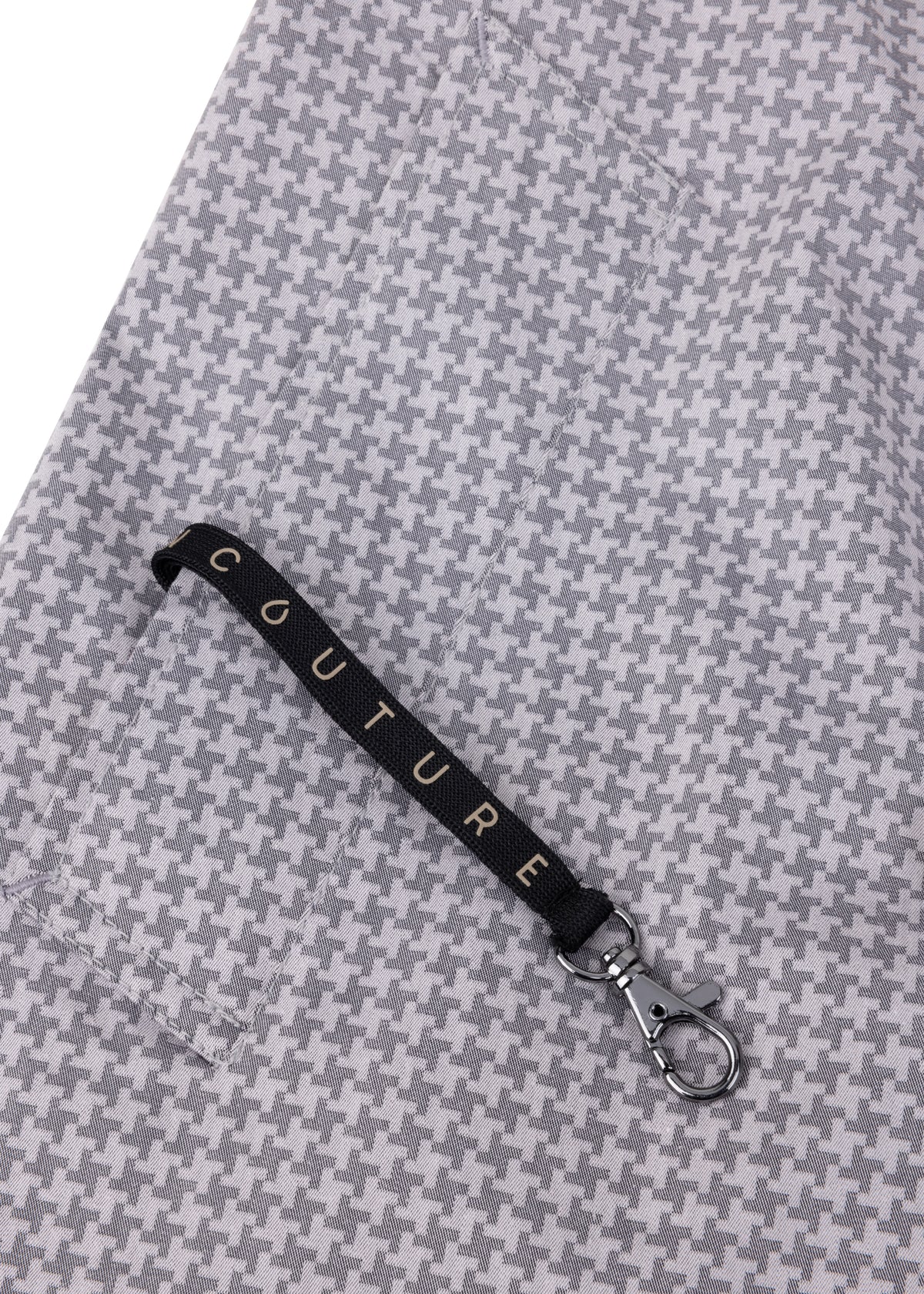 Waterproof Relaxed Fit Trenchcoat  | Gray Check