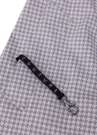 Waterproof Relaxed Fit Trenchcoat  | Gray Check