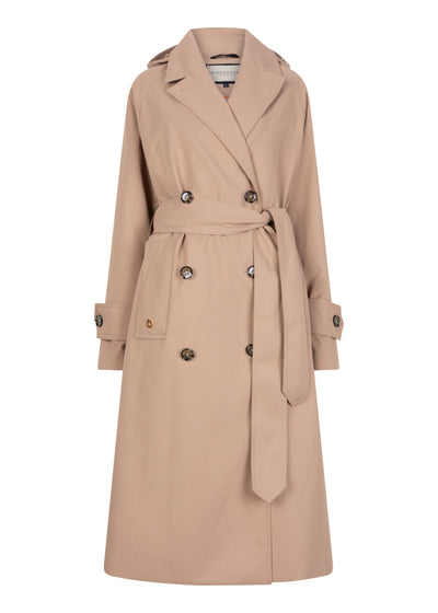 Waterproof Straight-Fit Trenchcoat 2.0 | Beige Lightweight