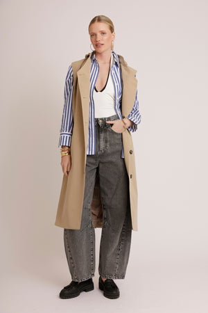 3-in-1 Trench-Dress | Beige