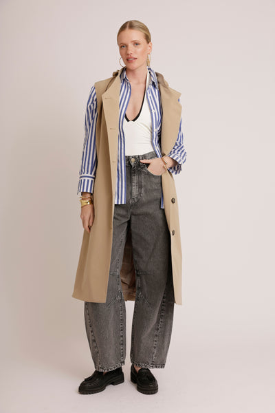 3-in-1 Trench-Dress | Beige