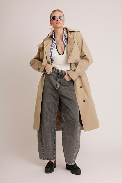 3-in-1 Trench-Dress | Beige