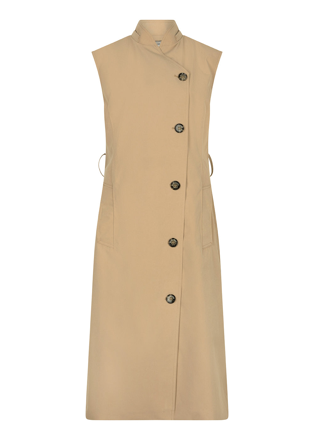 3-in-1 Trench Dress - Beige