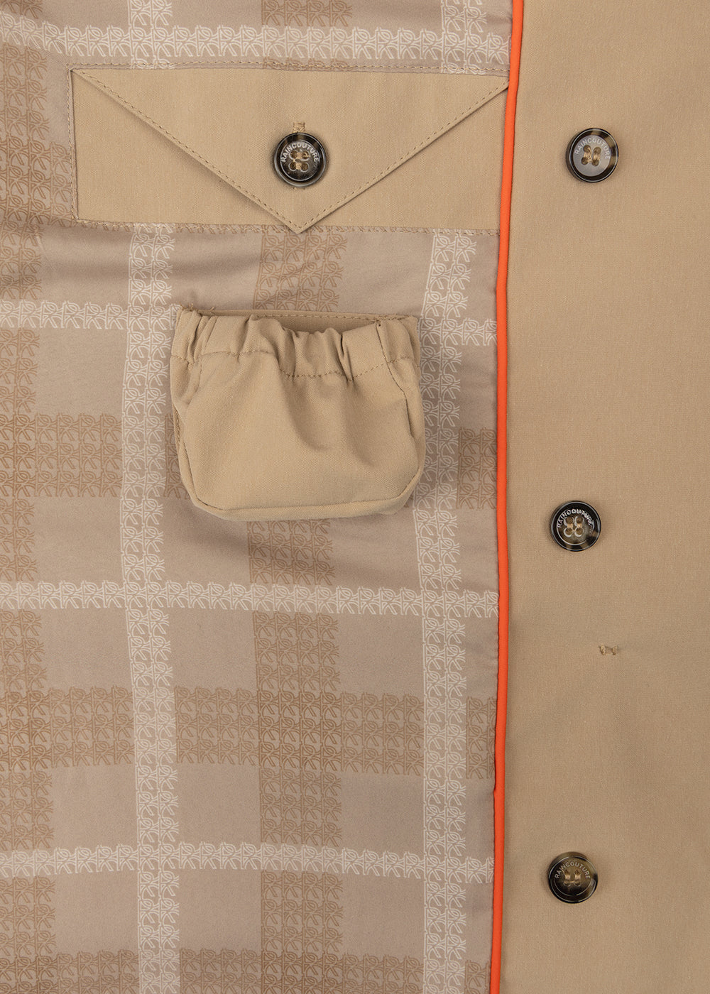 3-in-1 Trench Dress - Beige