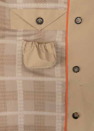 3-in-1 Trench-Dress | Beige