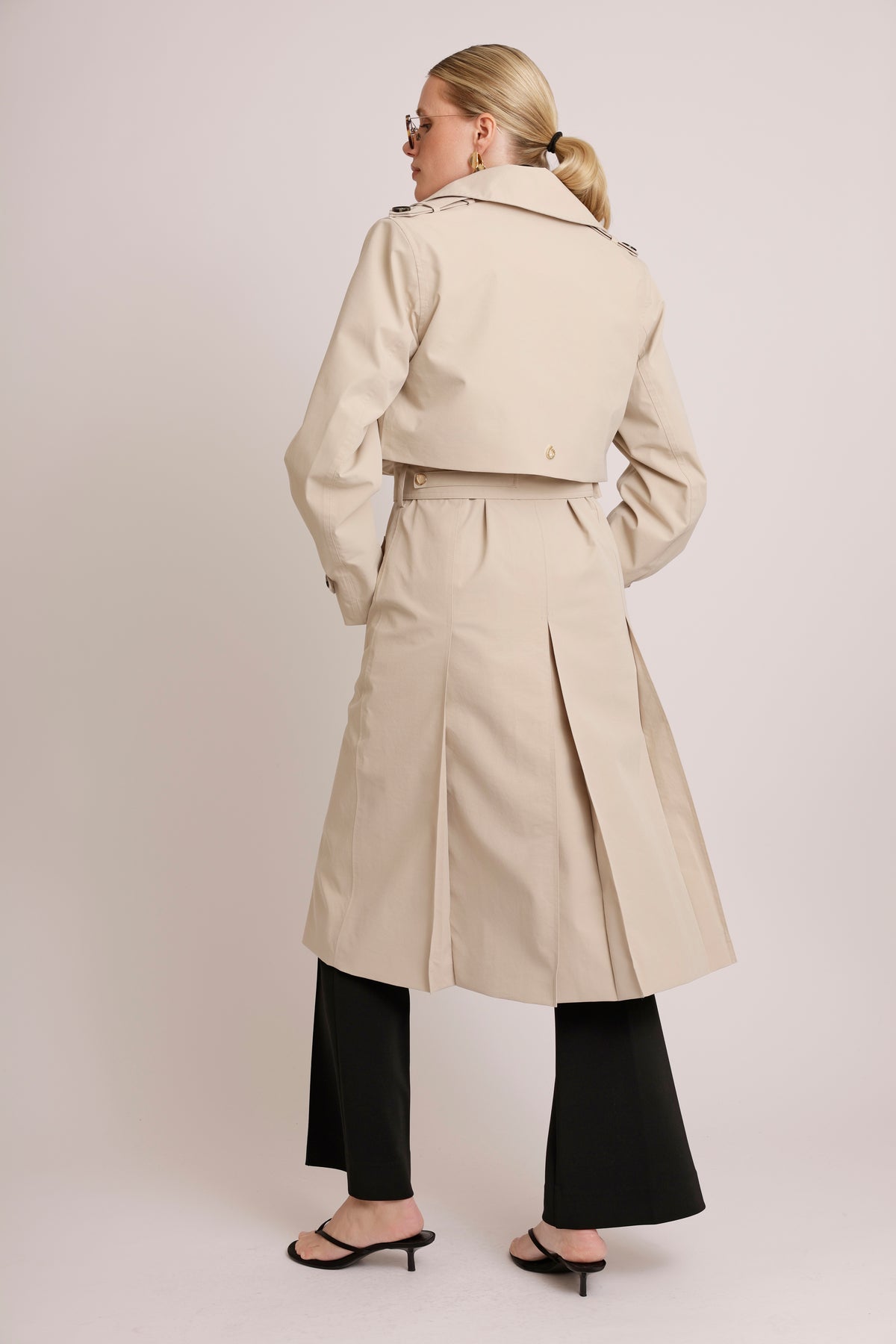 3-in-1 Trench-Dress | Crème