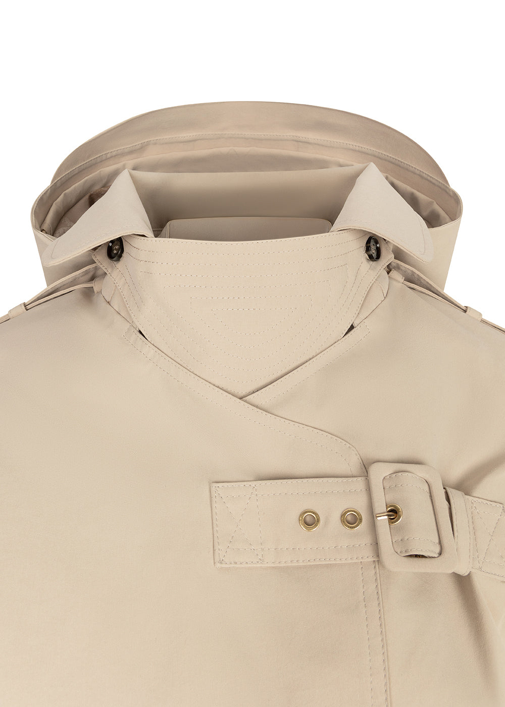 3-in-1 Trench Dress - Cream