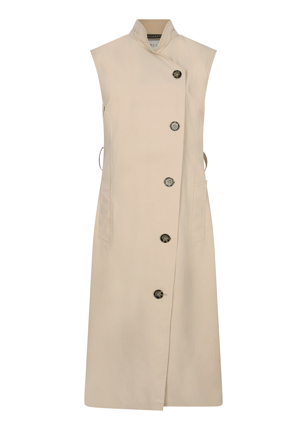 3-in-1 Trench Dress - Cream