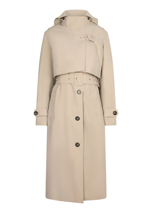 3-in-1 Trench-Dress | Crème