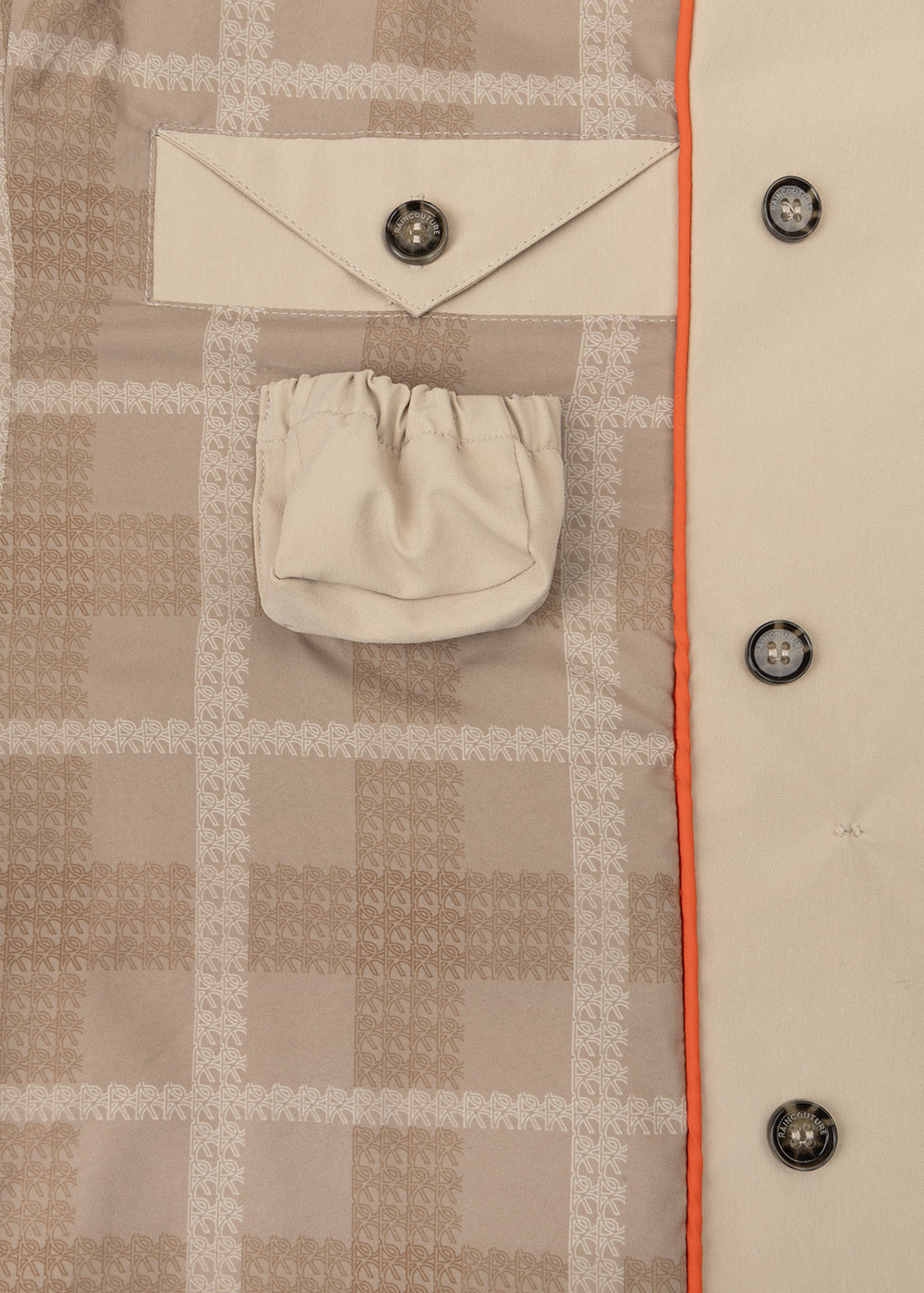 3-in-1 Trench Dress - Cream