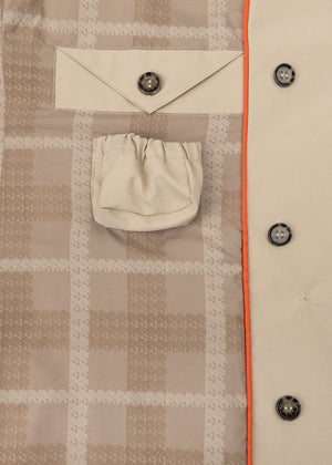 3-in-1 Trench-Dress | Crème
