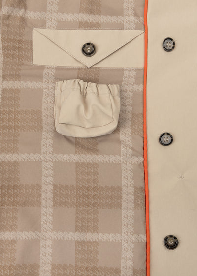 3-in-1 Trench-Dress | Crème