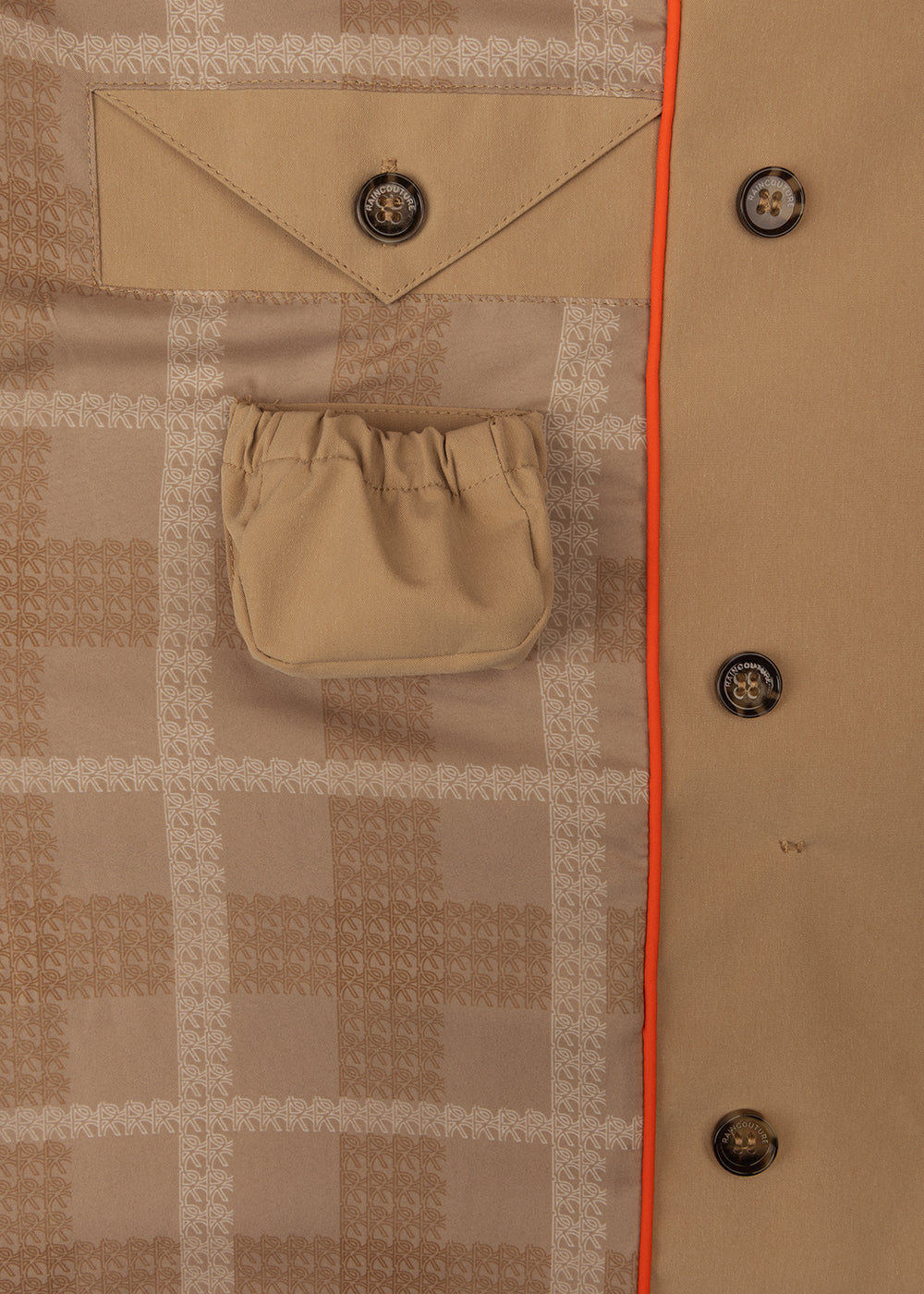 3-in-1 Trench Dress - Soft Brown