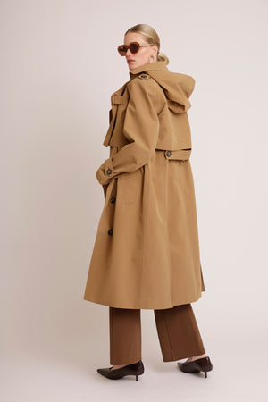 3-in-1 Trench | Soft Brown