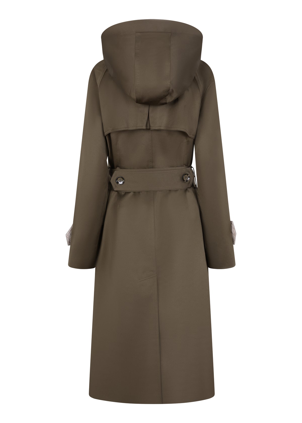 Waterproof Straight-Fit Trenchcoat 2.0 | Satin Green