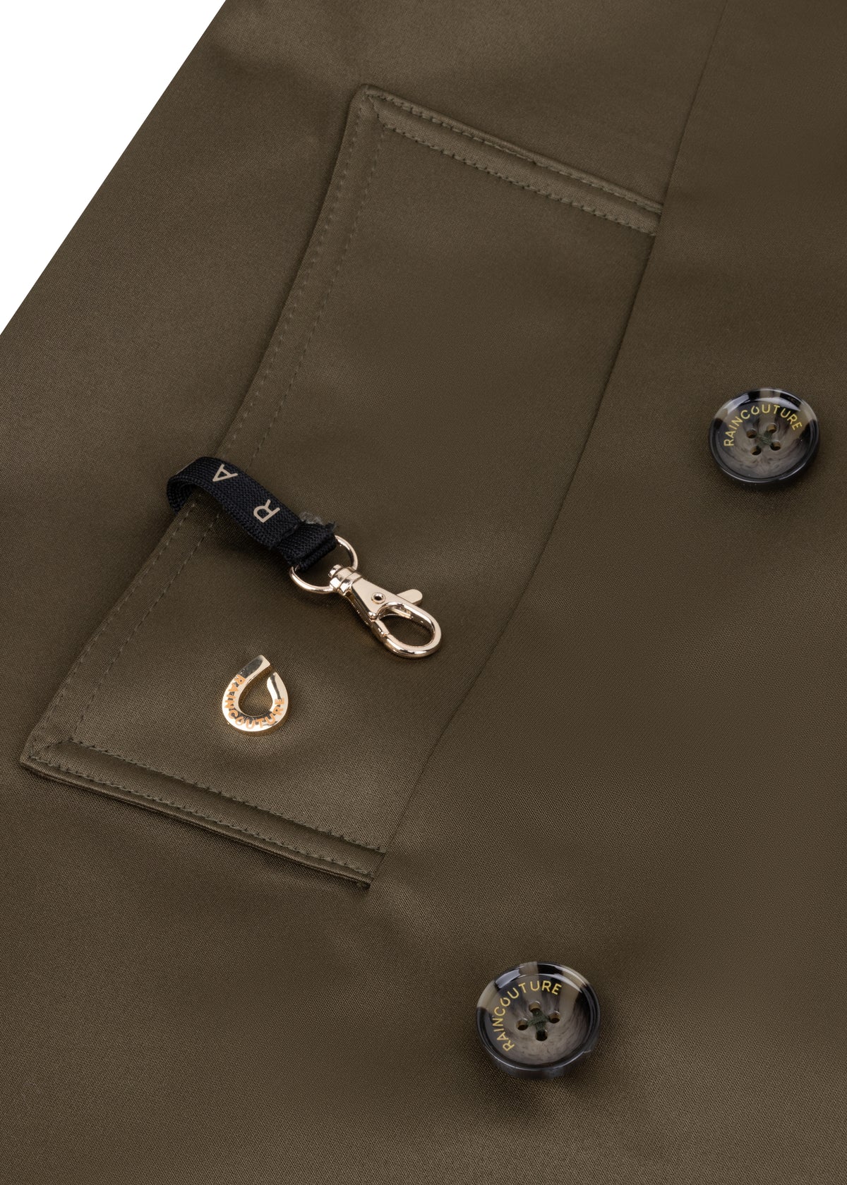 Waterproof Straight-Fit Trenchcoat 2.0 | Satin Green