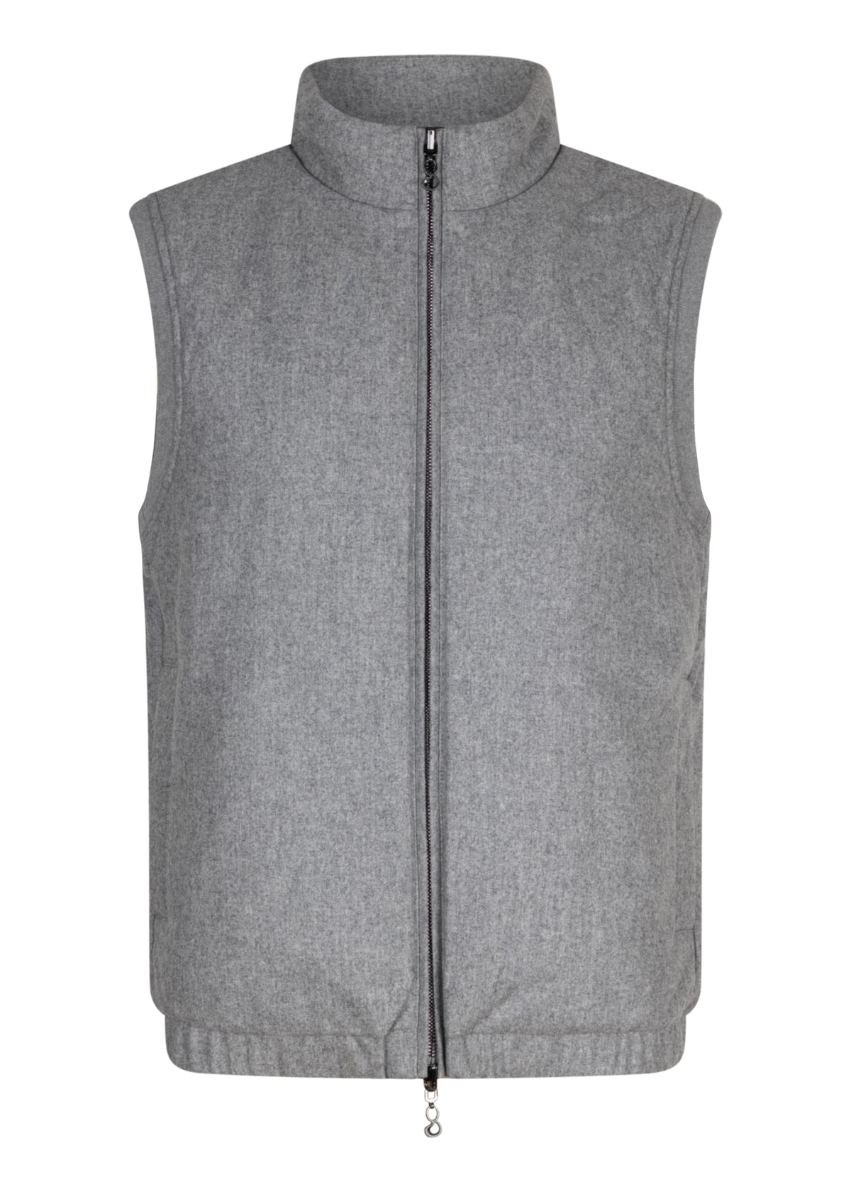 Wool Bodywarmer Jacket | Gray Wool