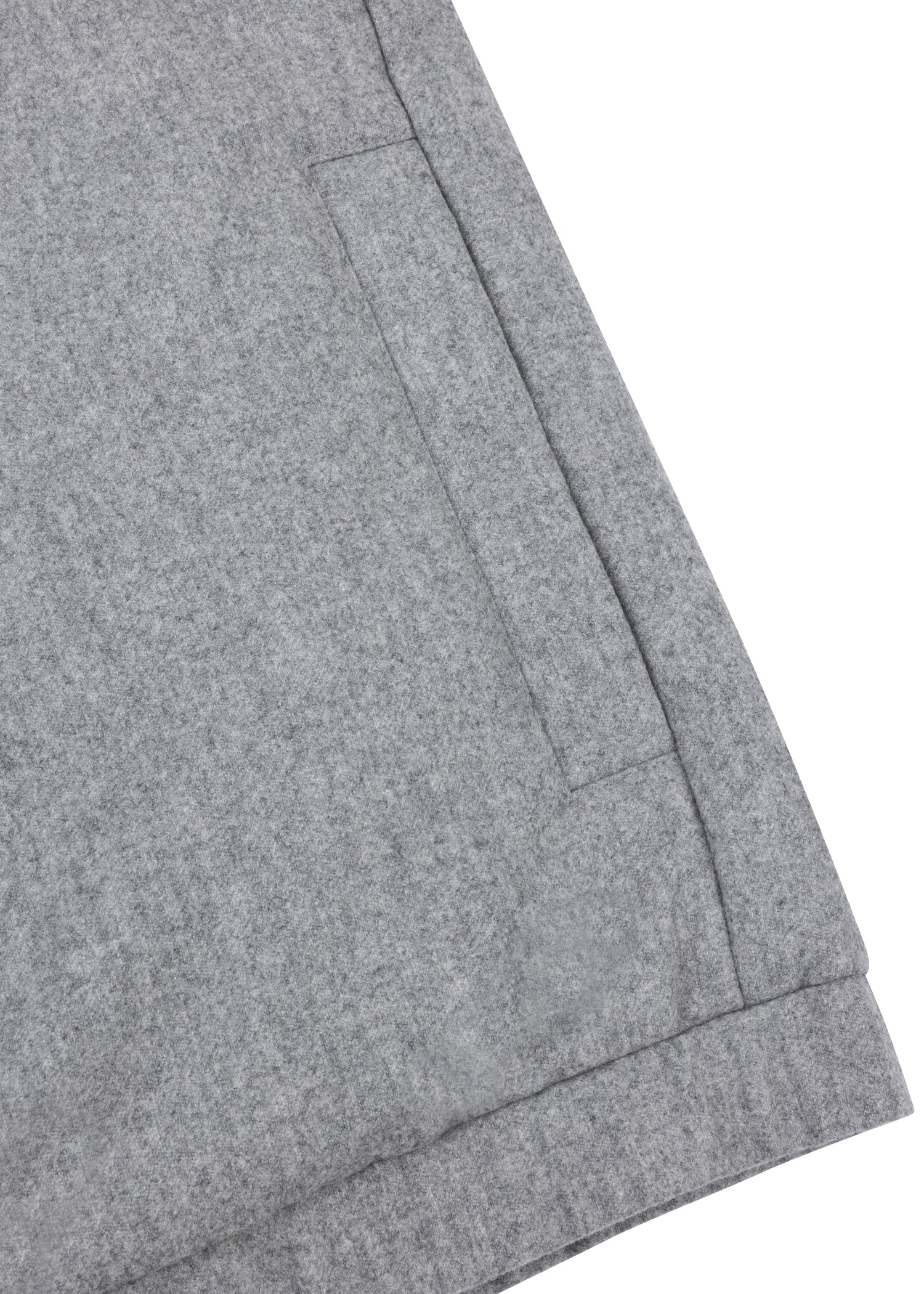 Wool Bodywarmer Jacket  | Gray Wool