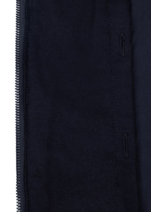 Wool Bodywarmer Jacket  | Navy Wool