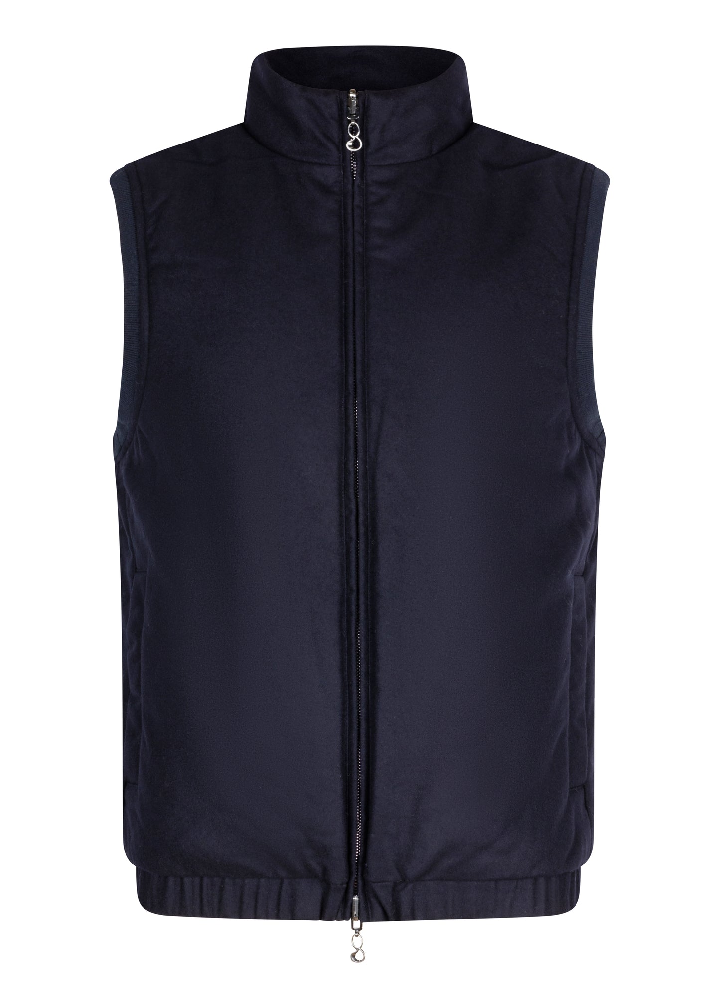 Wool Bodywarmer Jacket  | Navy Wool