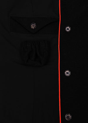 Waterproof Wool - Fur Trench  | Black