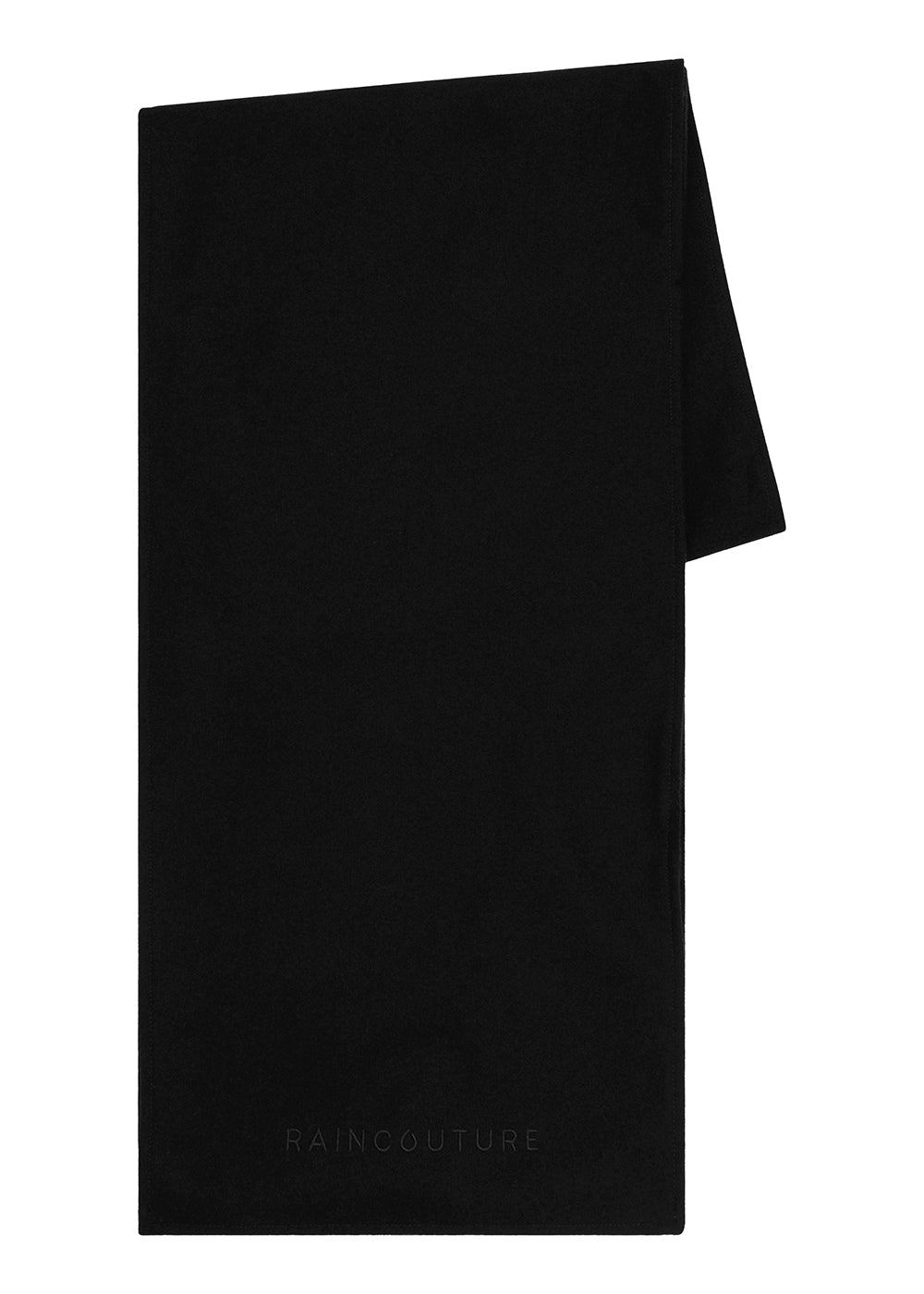 Waterproof Wool Scarf | Black