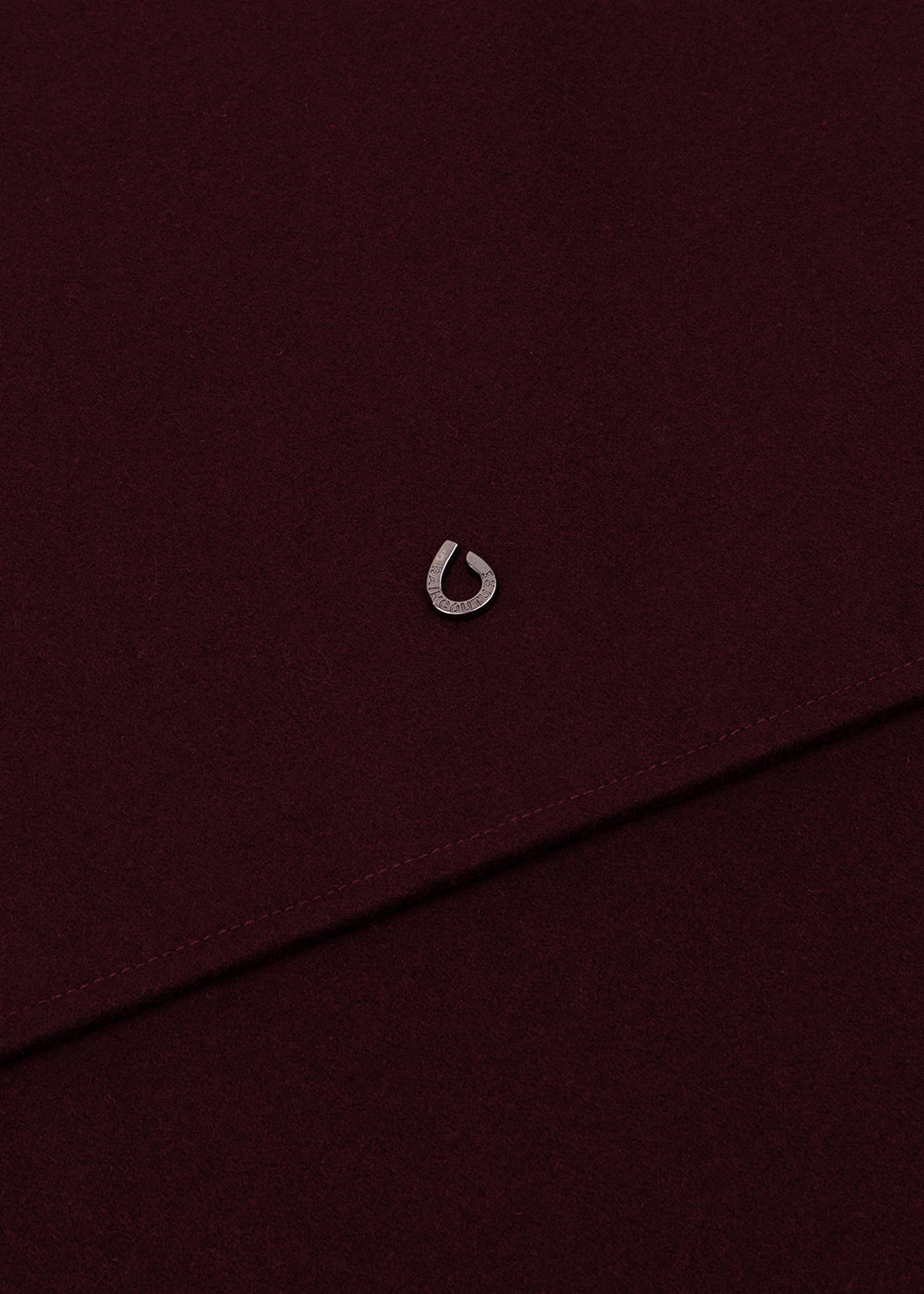 Waterproof Wool Scarf | Burgundy