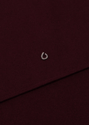 Waterproof Wool Scarf | Burgundy